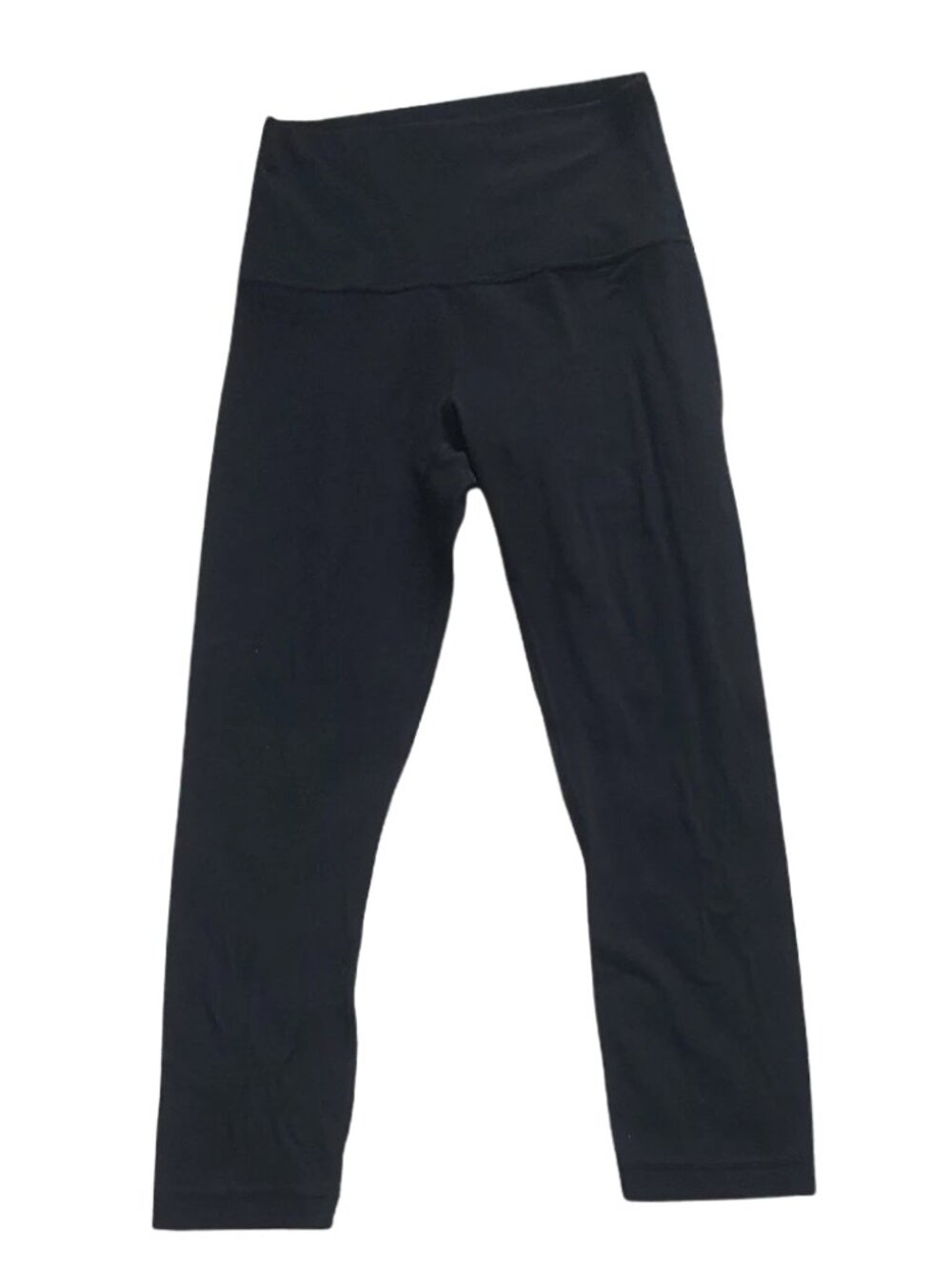Lululemon 🍋 Align Crop *21" Black High Waisted Nulu size 4